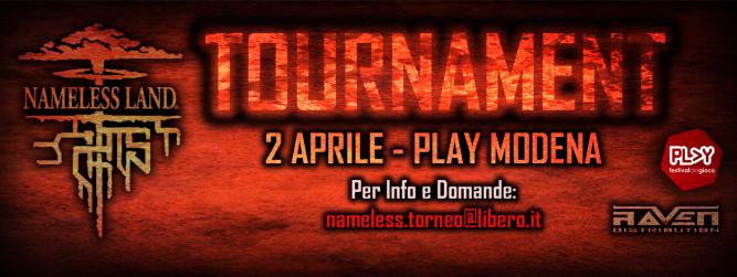 Nameless Land - Torneo Ufficiale